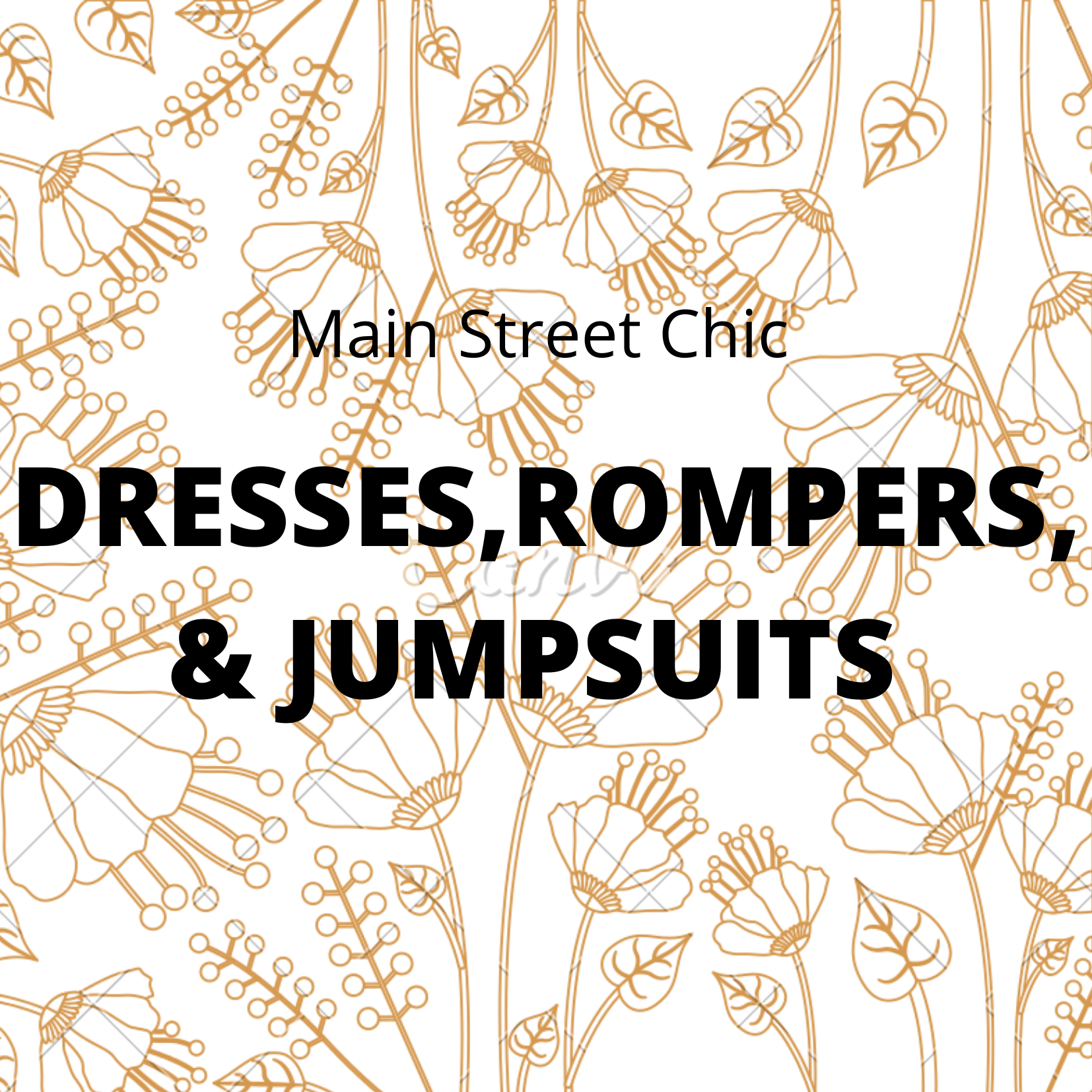 DRESSES ROMPERS JUMPSUITS Main Street Chic Boutique