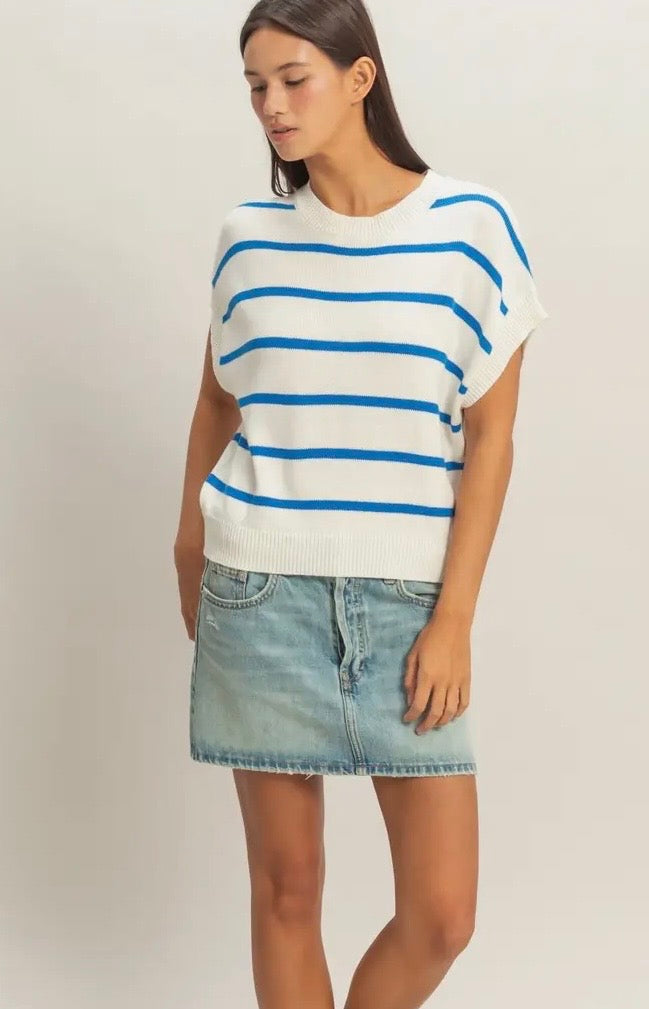 THE OCEAN BLUES TOP