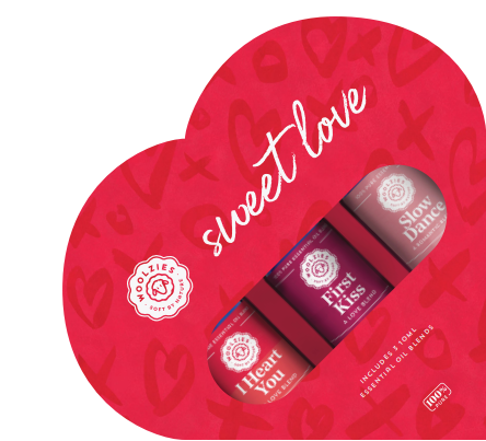WOOLZIES - THE SWEET LOVE ESSENTIAL OIL COLLECTION