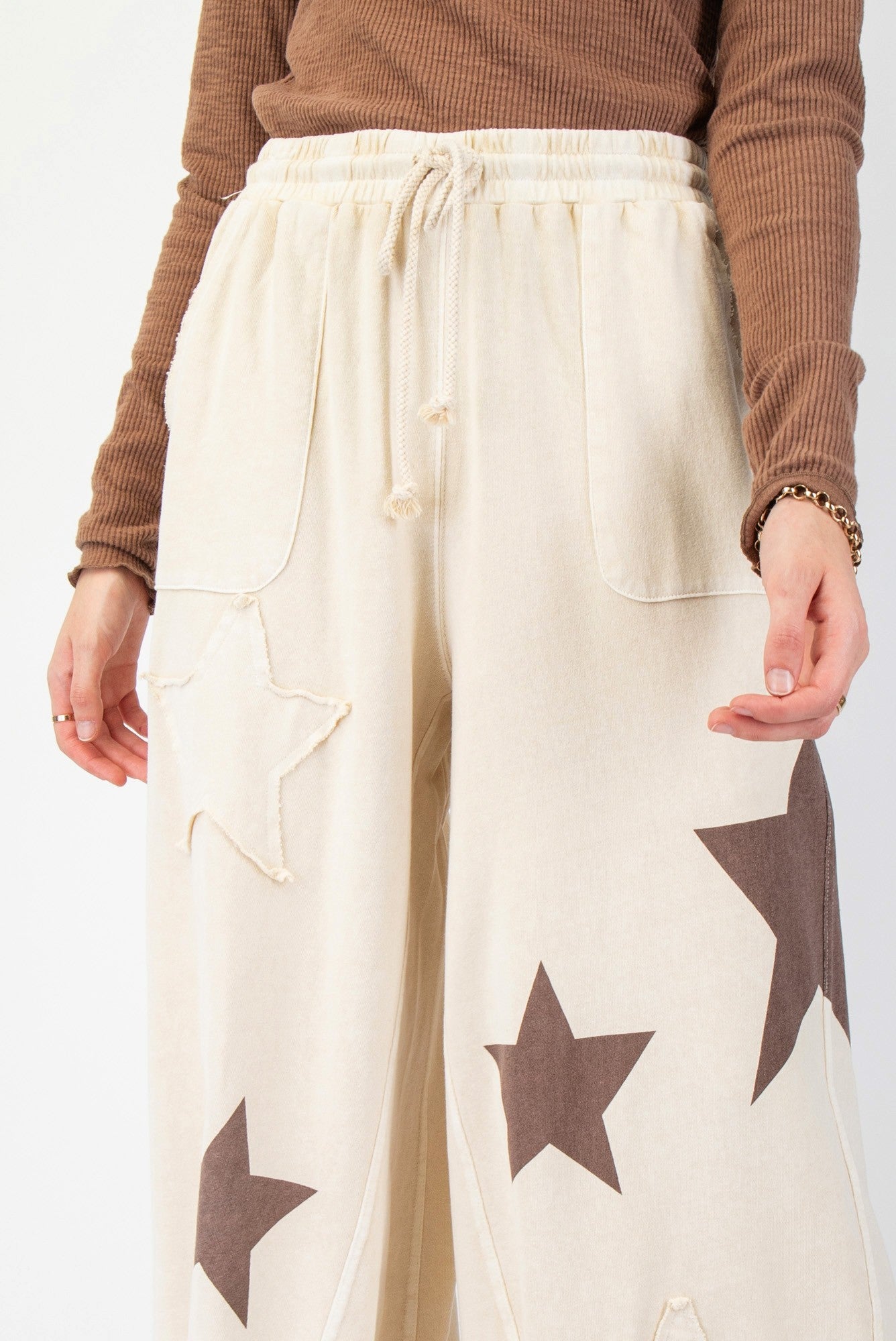 STAR GAZING PATCH PANTS