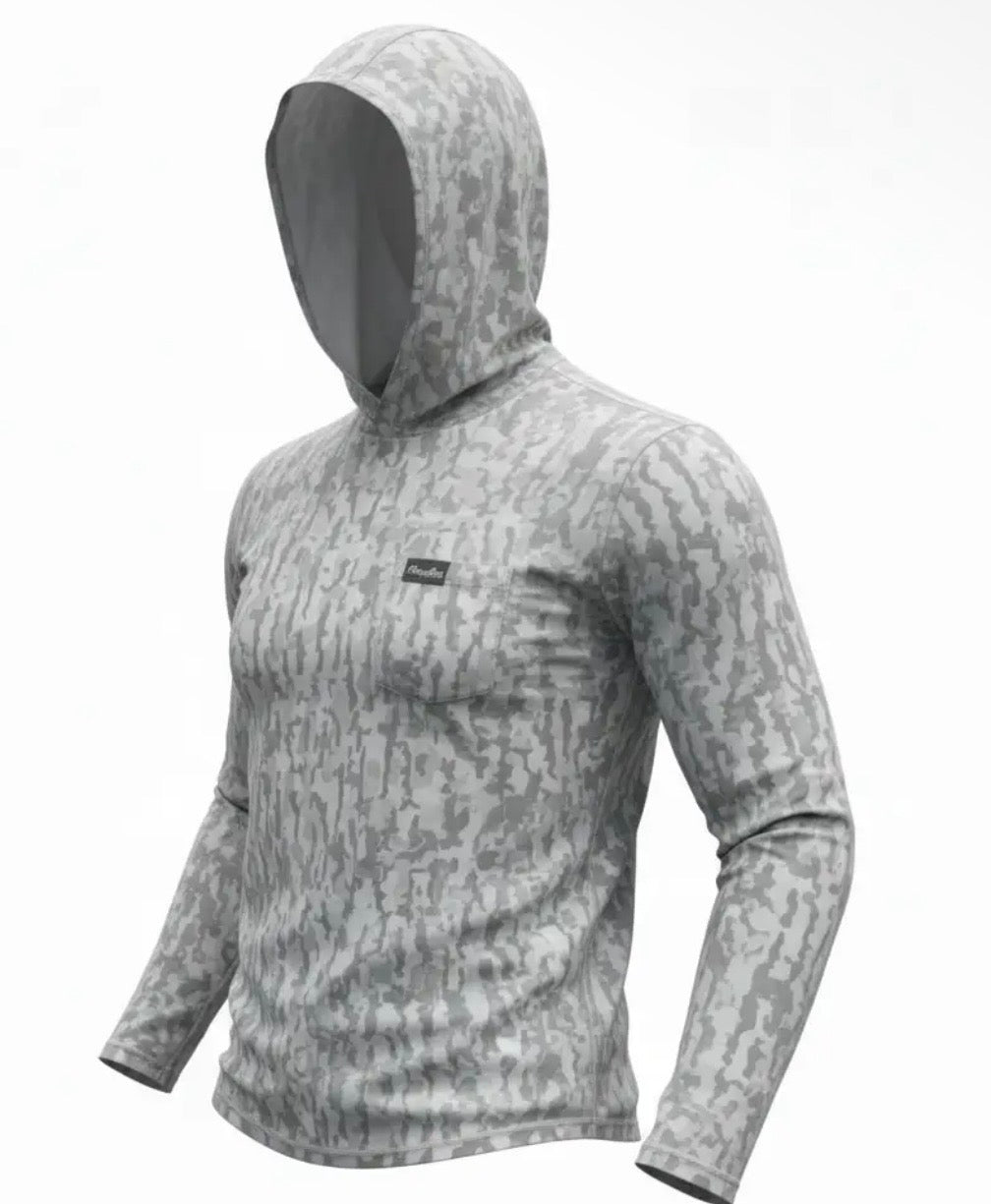 DRIFT PERFORMANCE HOODIE- GREY CAMO