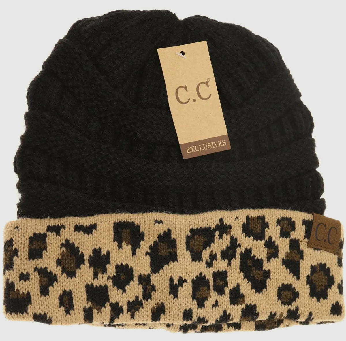 C.C. LEOPARD BEANIE