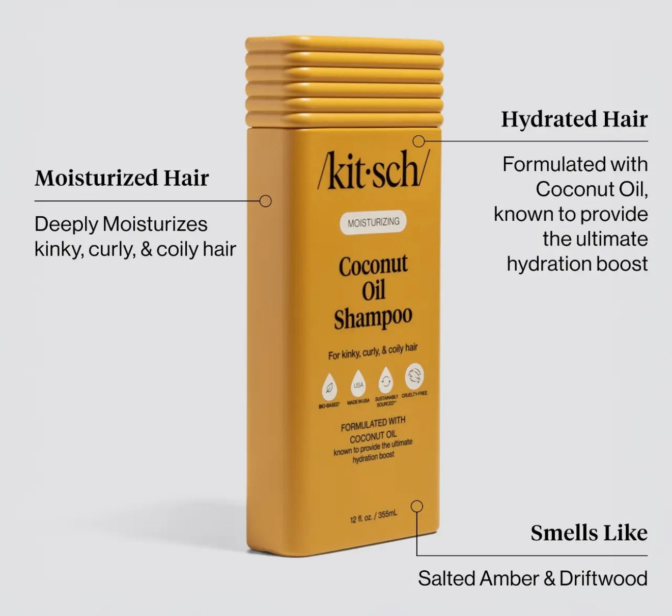 KITSCH COCONUT OIL SHAMPOO