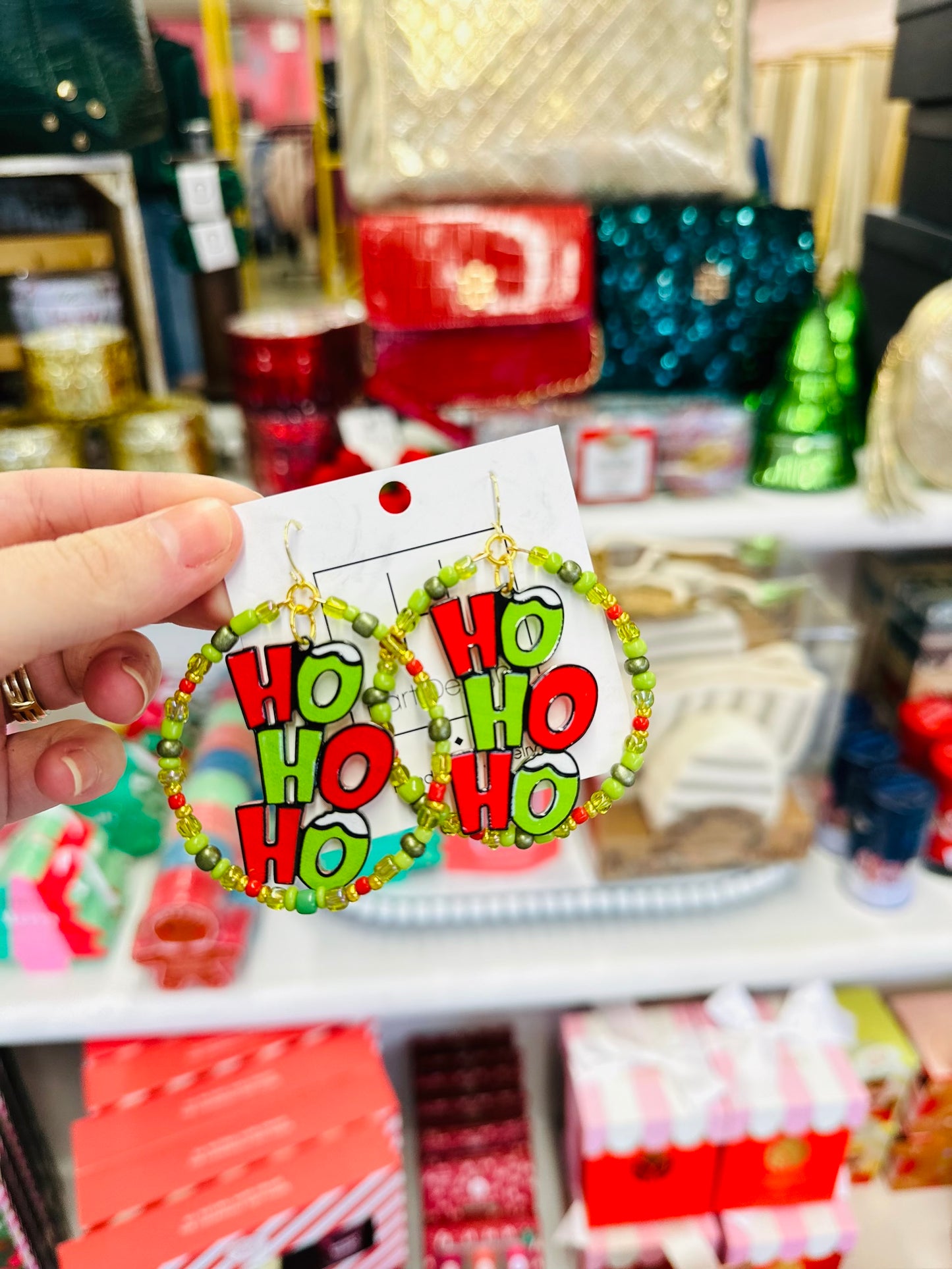 HO HO HO EARRINGS