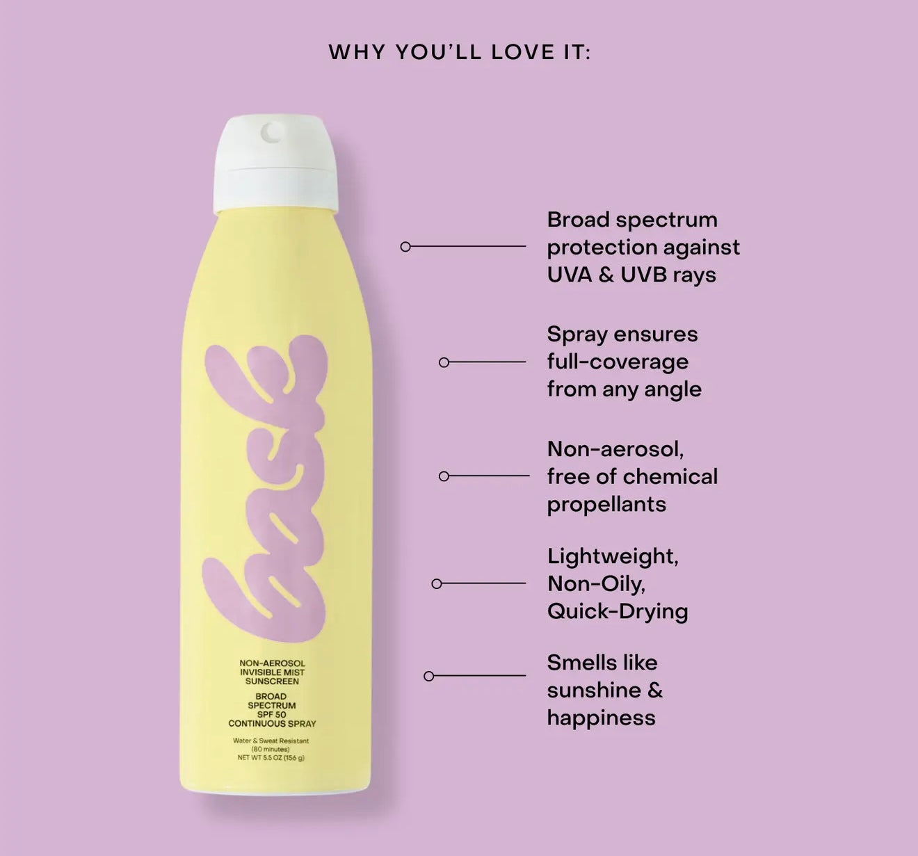 BASK SUNSCREEN SPRAY