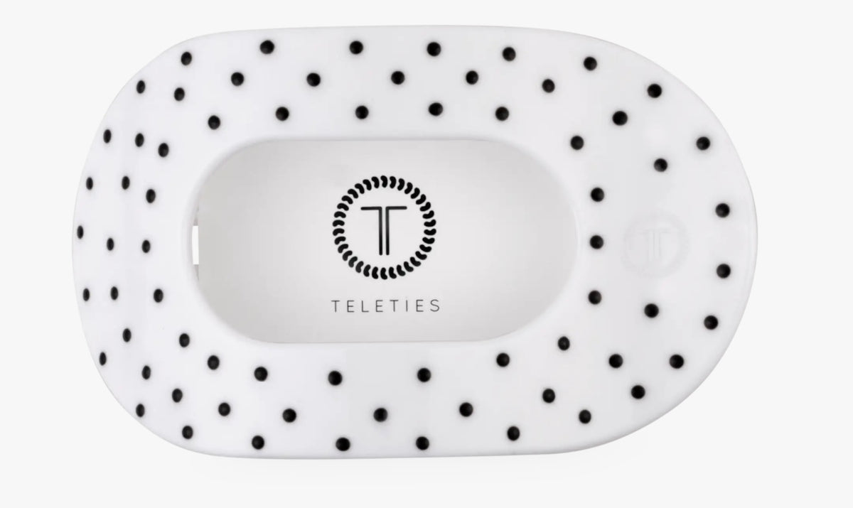 TELETIES - MEDIUM FLAT ROUND CLIP