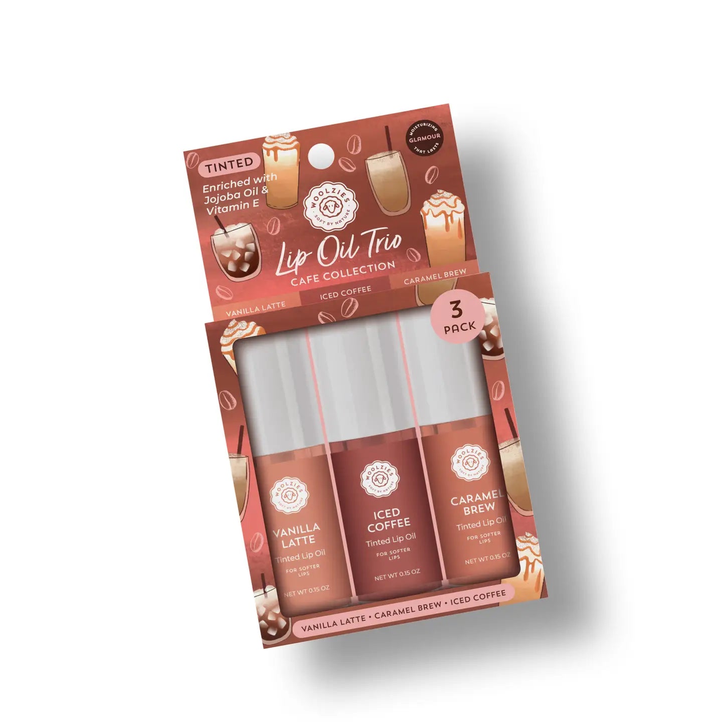 WOOLZIE TINTED LIP OIL TRIO