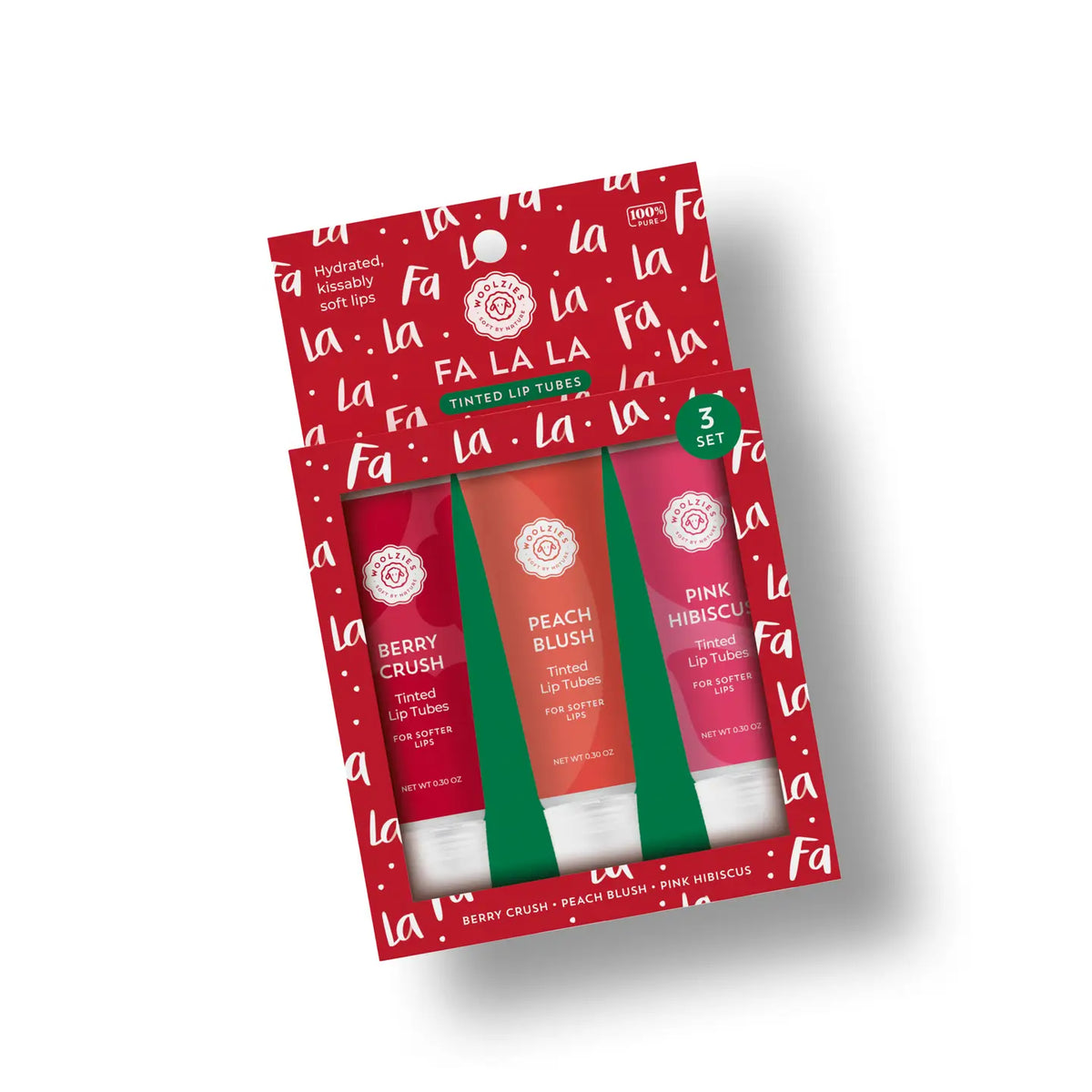 WOOLZIE FA LA LA LIP TUBE SET