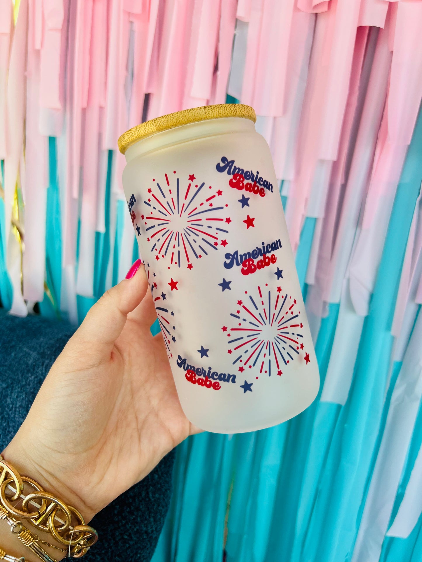 AMERICAN BABE GLASS CAN