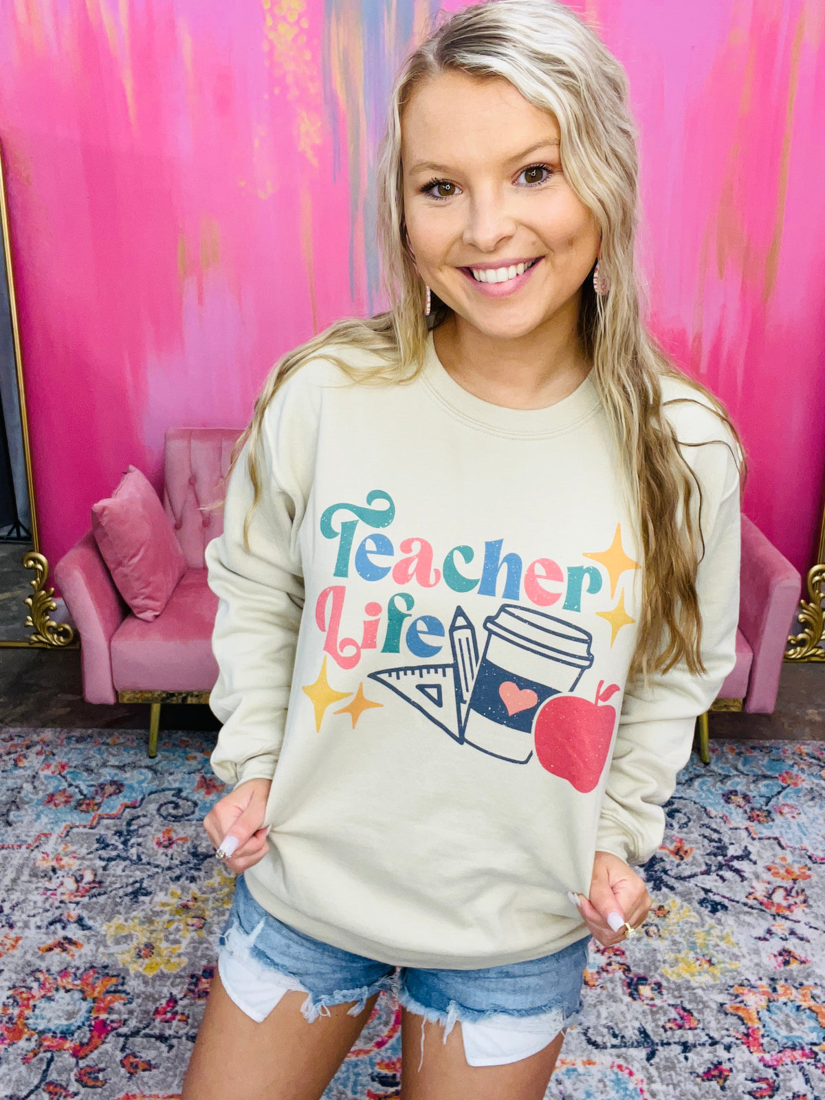 TEACHER LIFE SWEATSHIRT