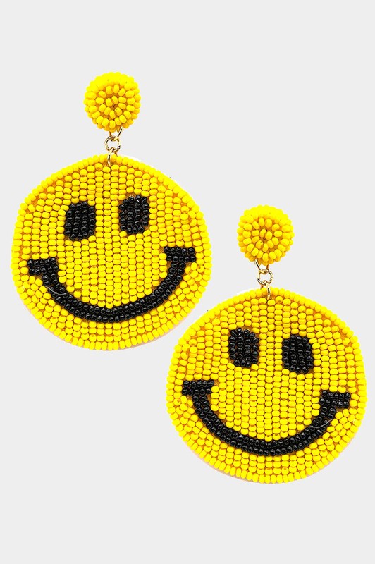 SMILE DANGLE EARRINGS