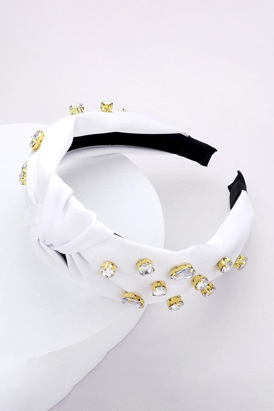 TEARDROP STONE KNOT HEADBAND