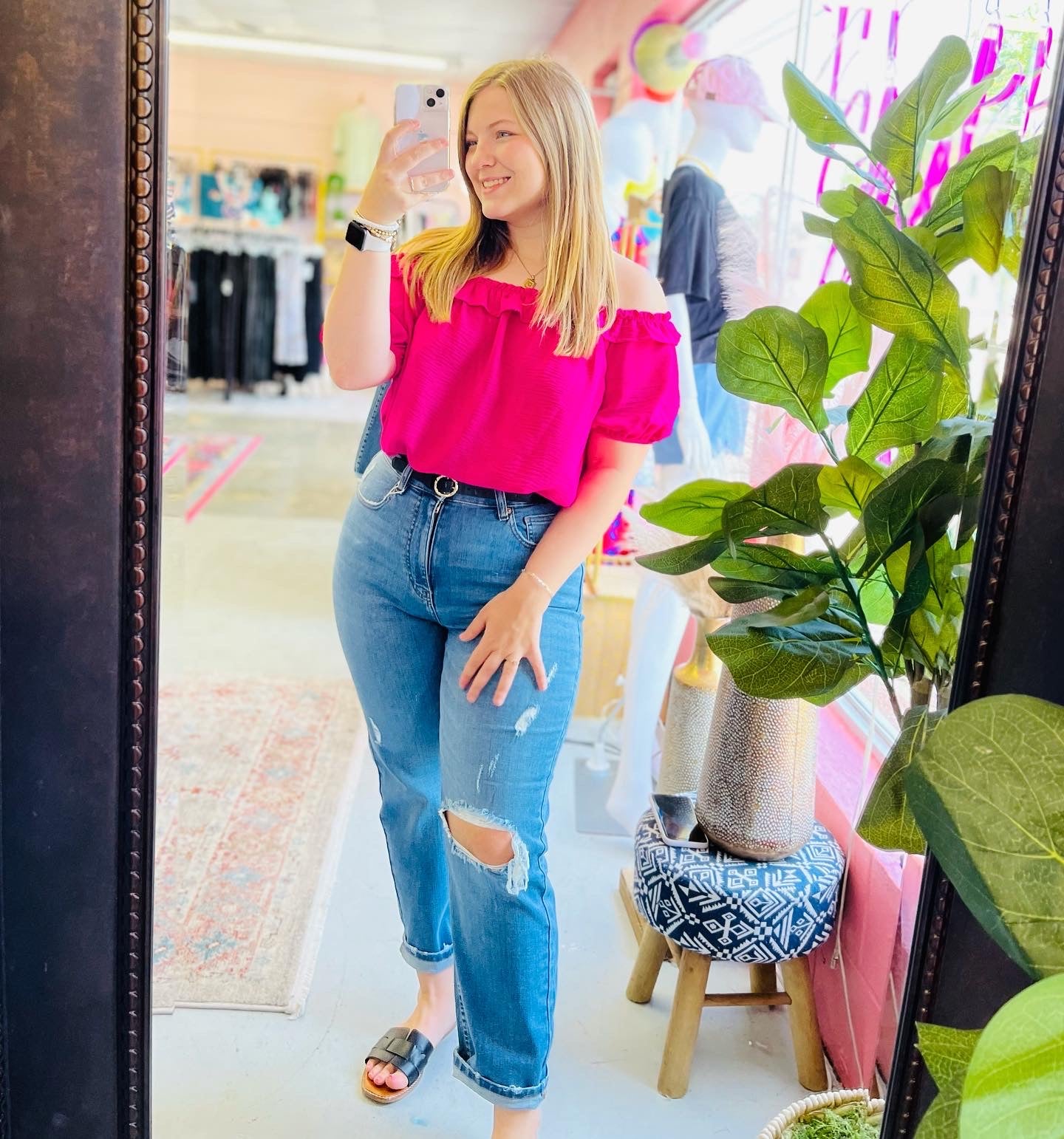 SOMEONE IN LOVE DENIM JEANS