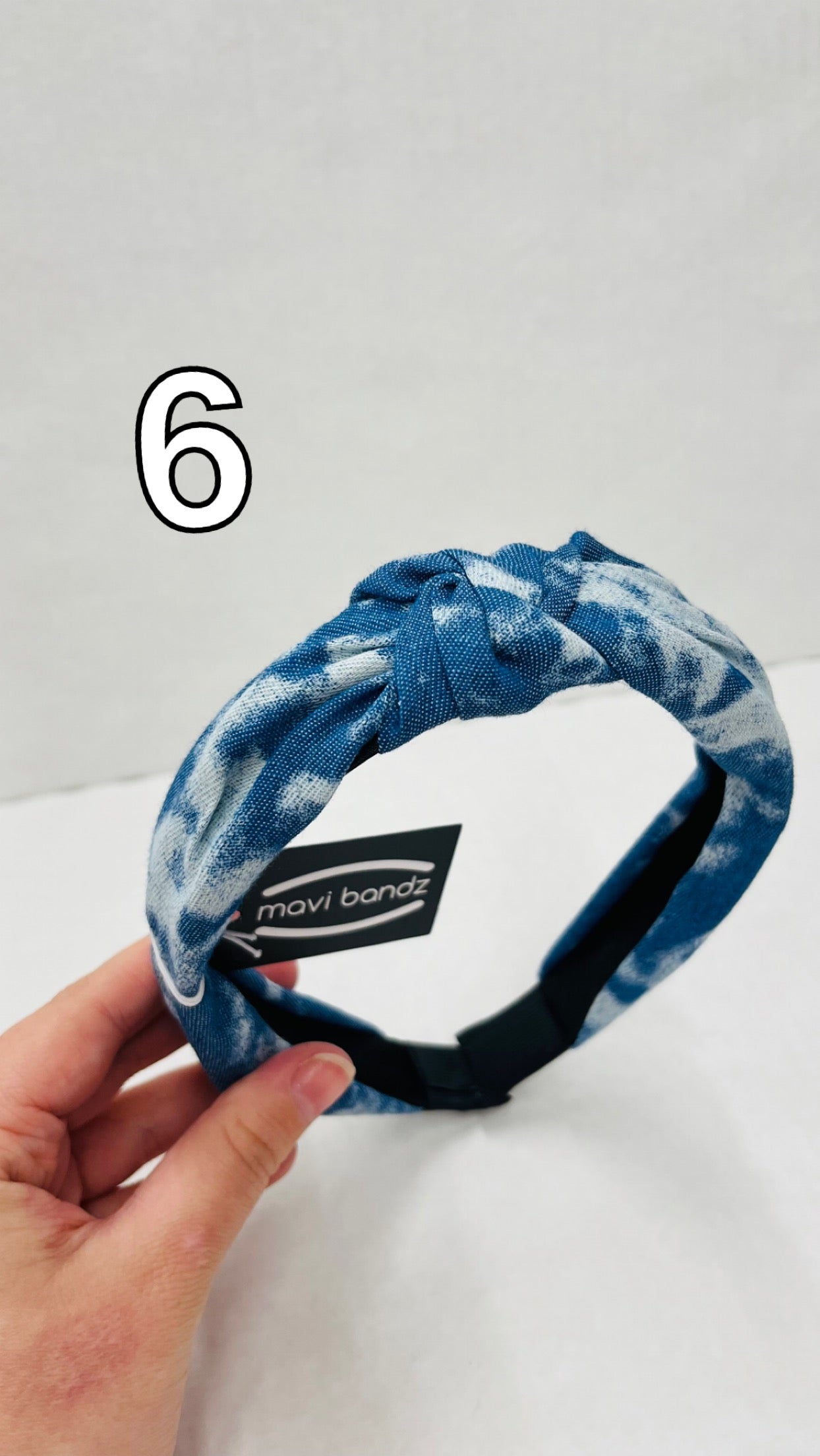 DENIM KNOT HEADBANDS