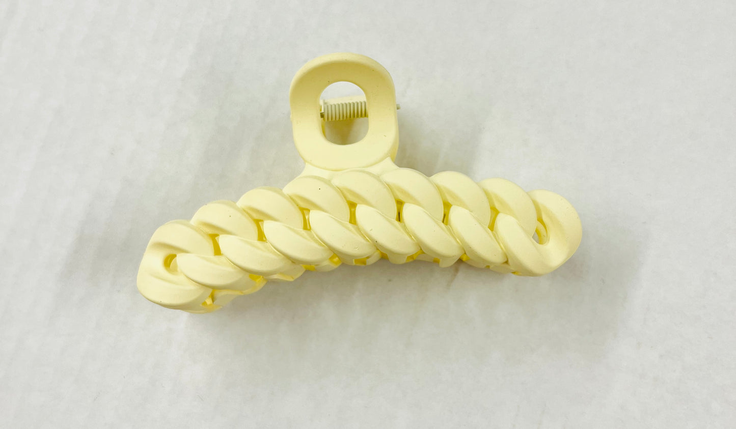 PASTEL COLOR CHAIN HAIR CLIP