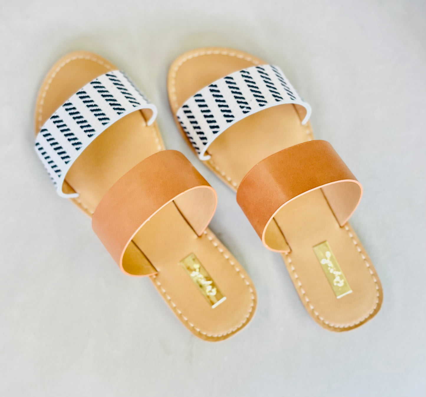 COLORFUL UPPER SLIDE SANDAL