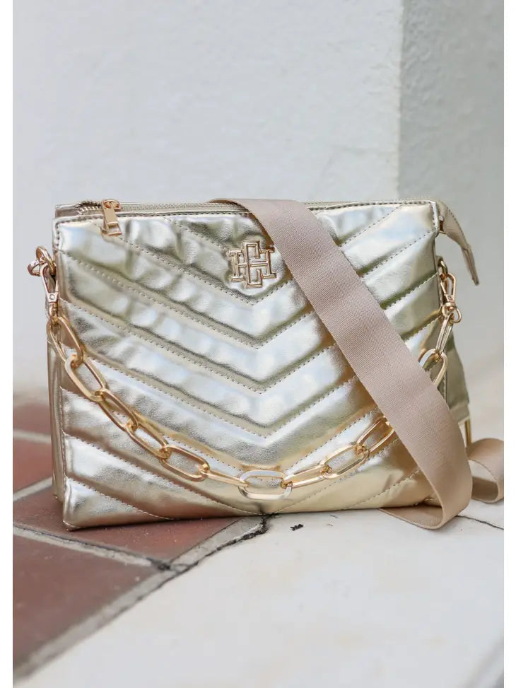 ARIANA CROSSBODY - GOLD