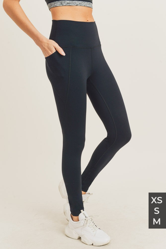 PETITE TAPERED BAND ESSENTIAL LEGGINGS