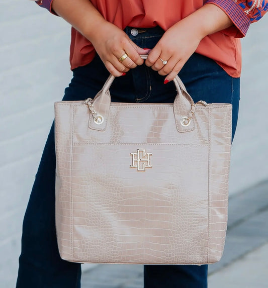 KINZLEY TOTE - LATTE