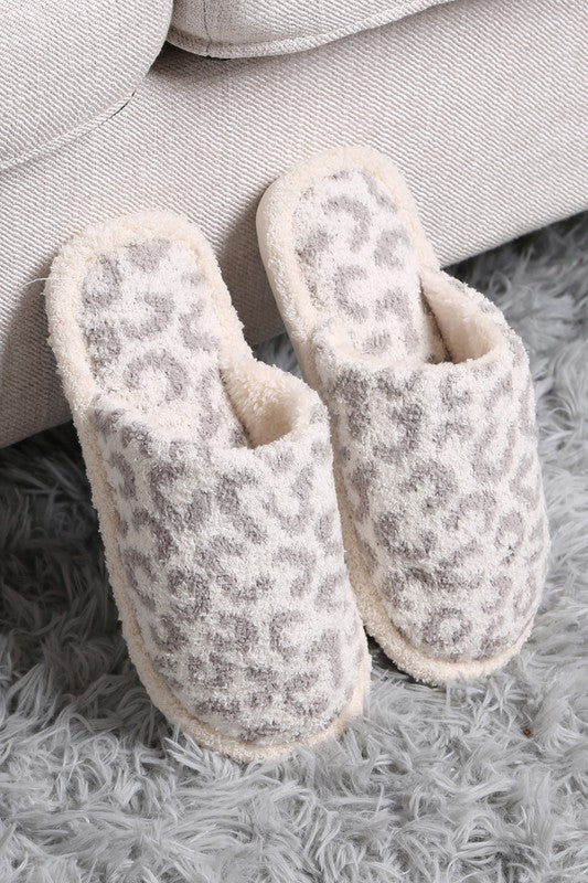 LUXE CHEETAH SLIPPERS