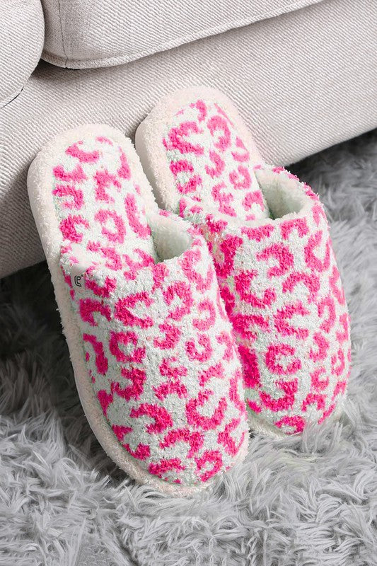 LUXE CHEETAH SLIPPERS