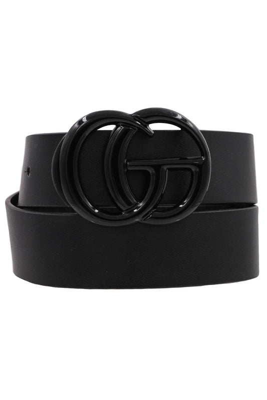 FAUX LEATHER BELT