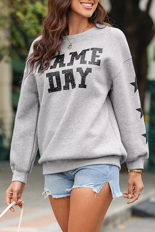 GAME DAY STAR SWEATSHIRT