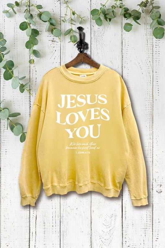 JESUS LOVES YOU SWEATSHIRT