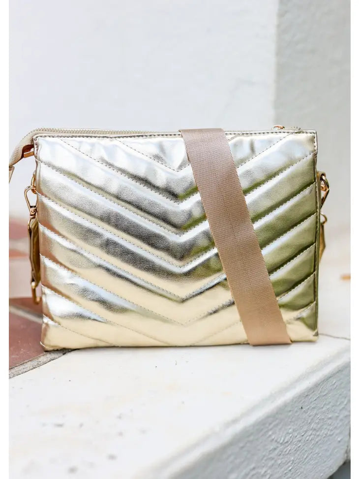 ARIANA CROSSBODY - GOLD