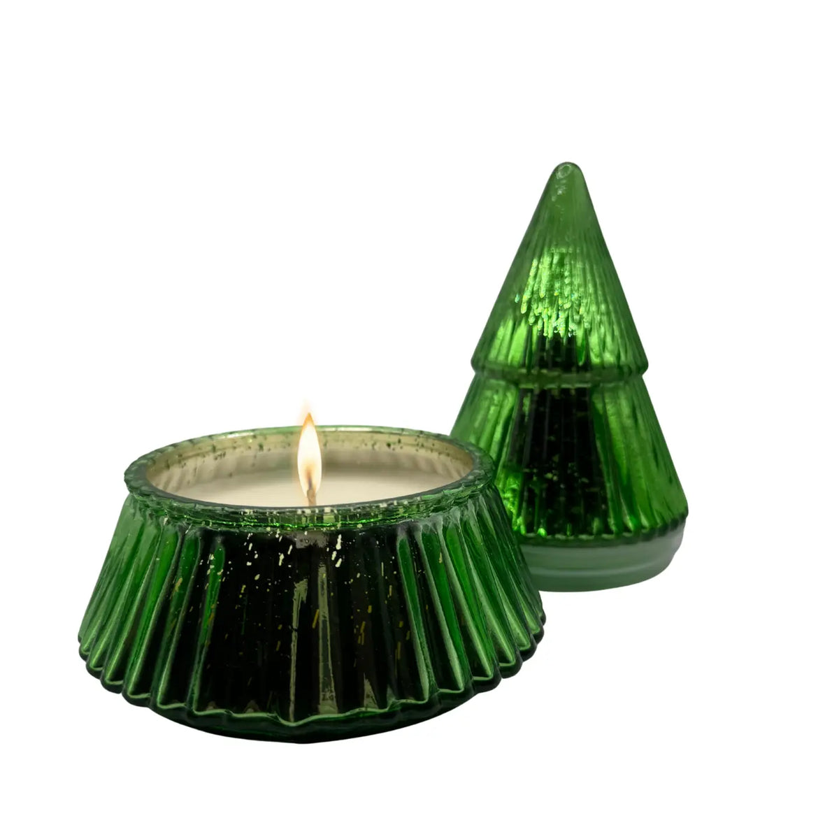 SOI GLASS TREE CANDLE 9 OZ