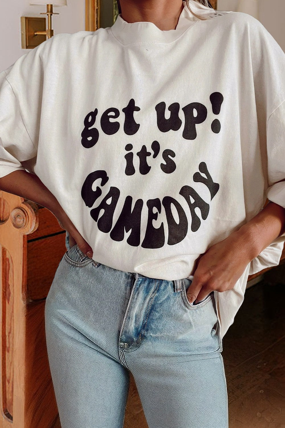 GET UP ITS GAMEDAY TOP