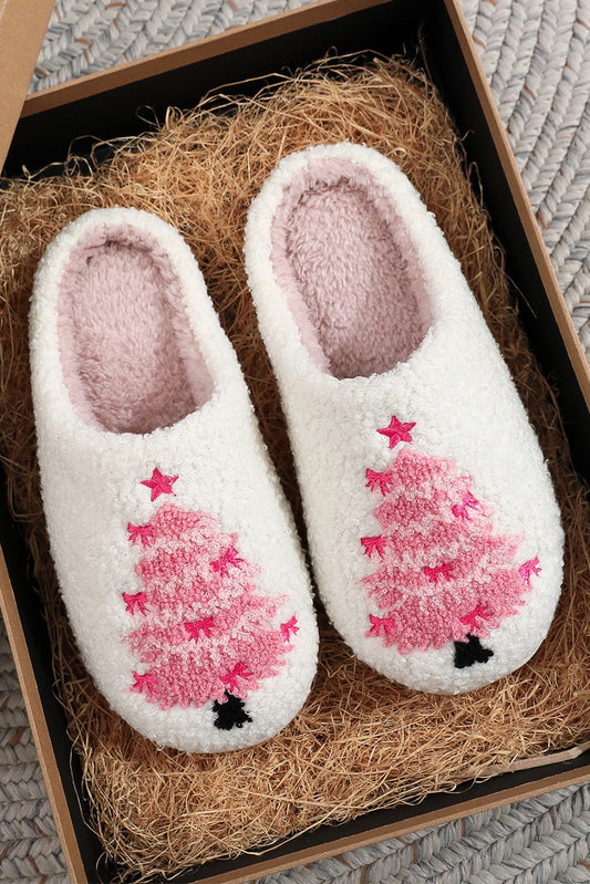 A PINK CHRISTMAS SLIPPER