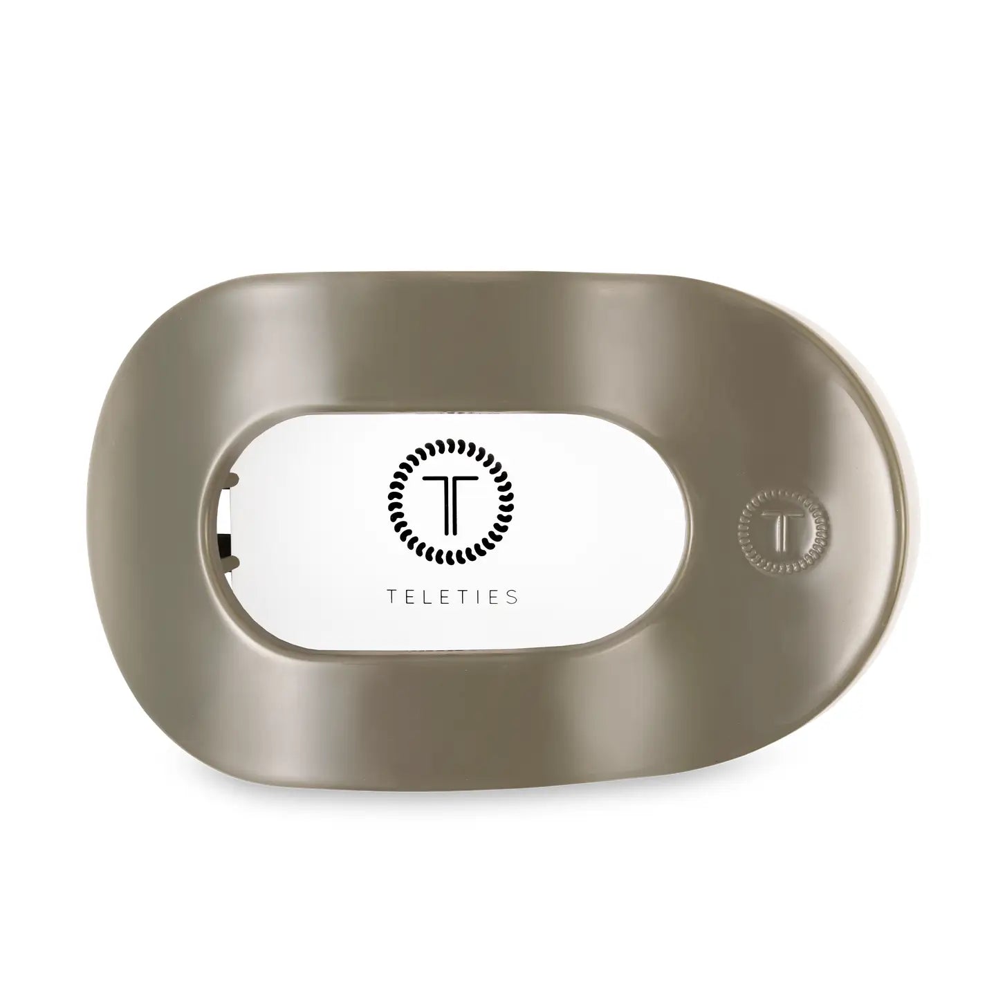 TELETIE - LARGE FLAT ROUND CLIP