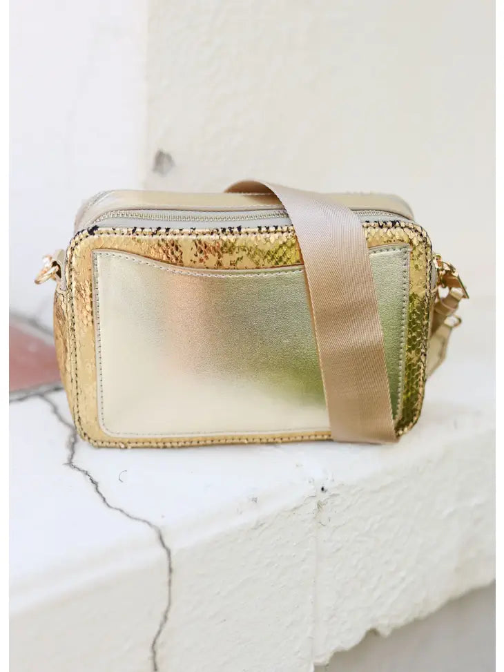 OAKLEY CROSSBODY - GOLD FLECK