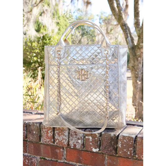 KINZLEY TOTE - CHAMPAGNE POP