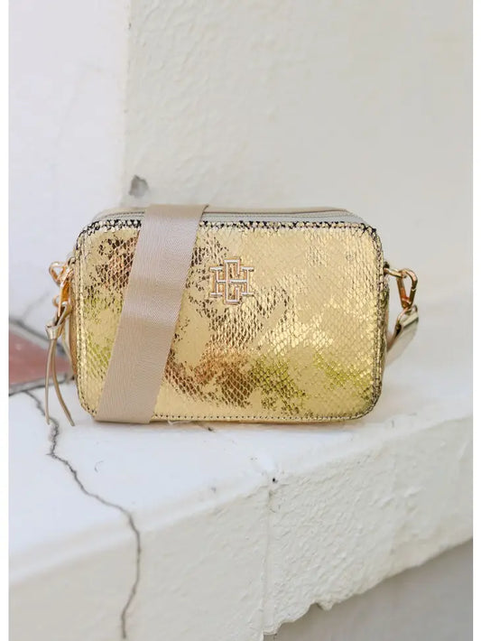 OAKLEY CROSSBODY - GOLD FLECK