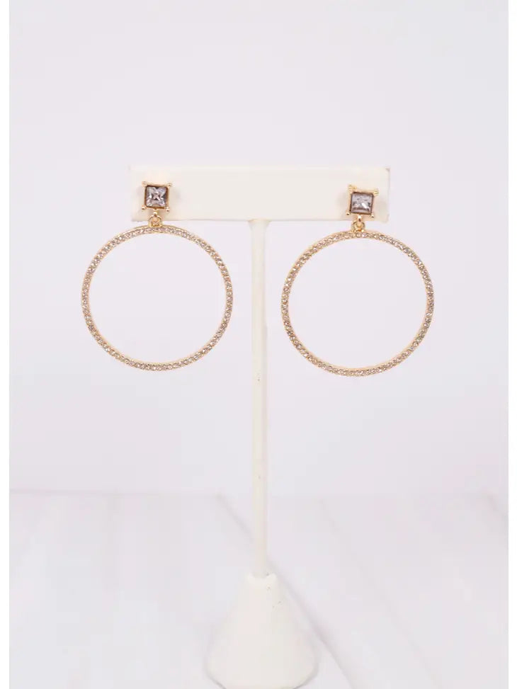 MACGREGOR HOOP EARRING - GOLD