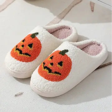 PUMPKIN HOUSE SLIPPERS