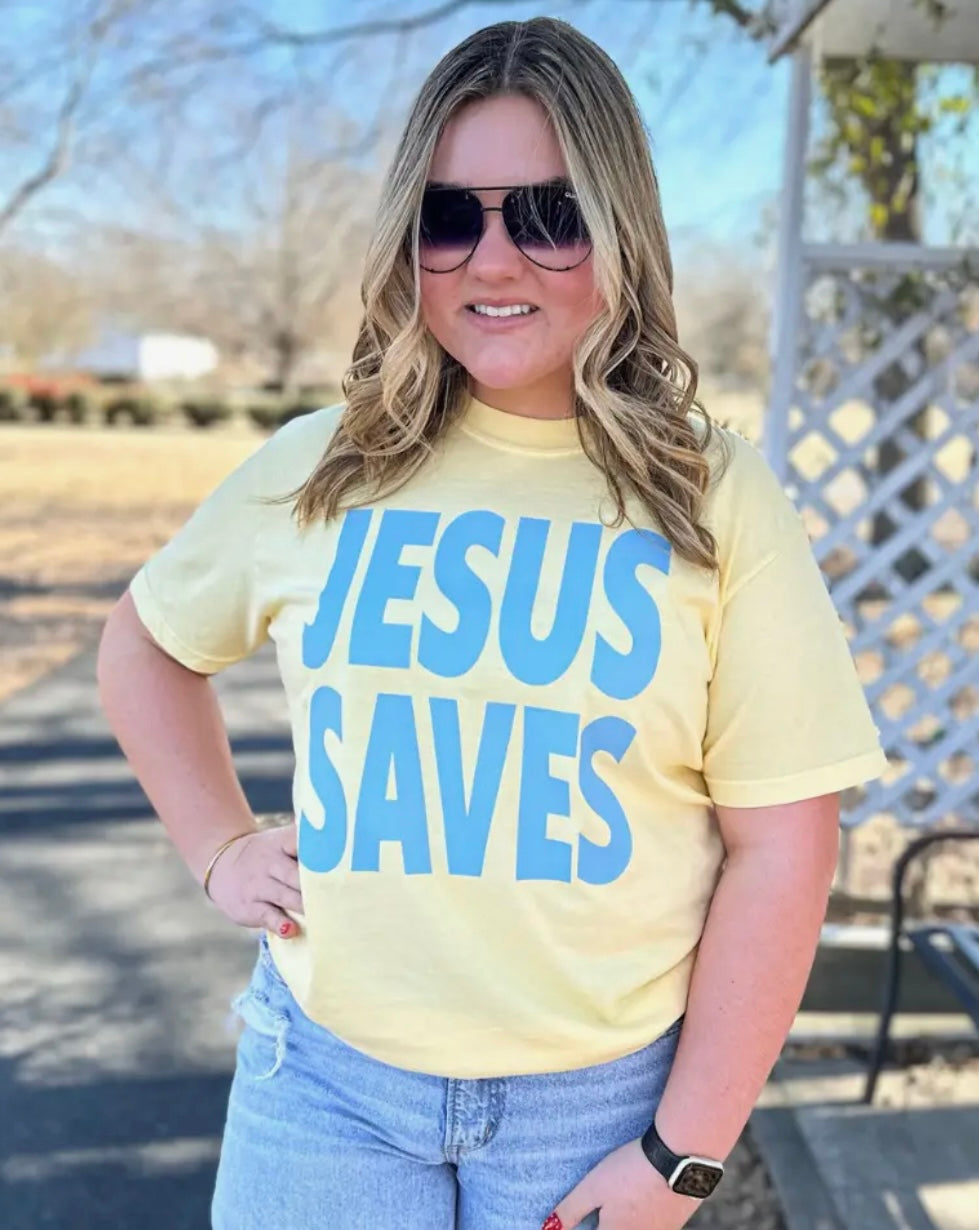 JESUS SAVES TEE