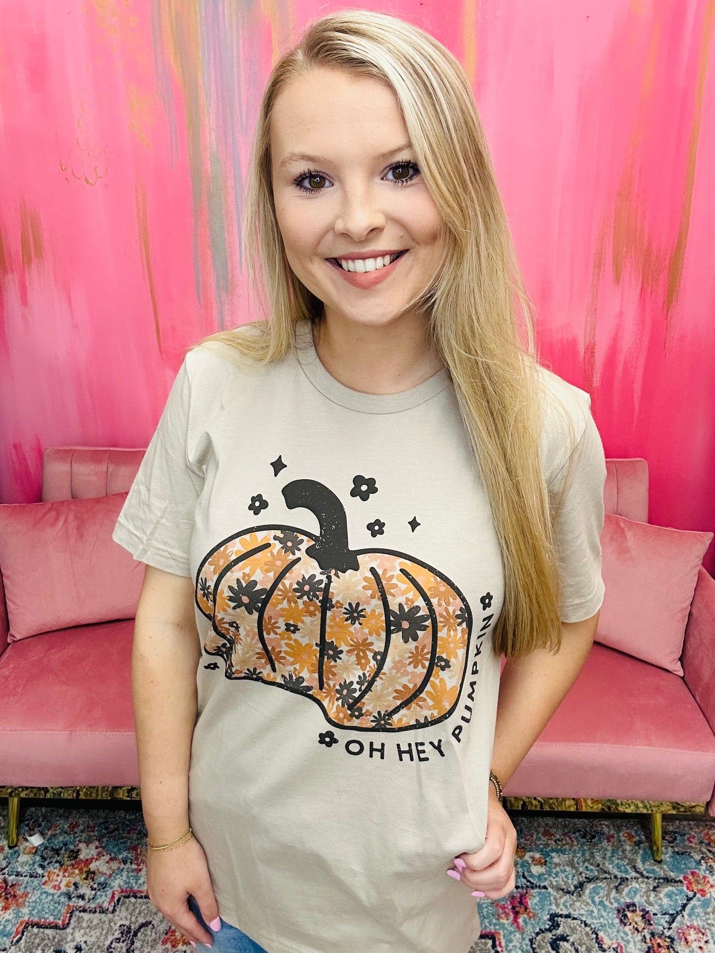 OH HEY PUMPKIN GRAPHIC TEE