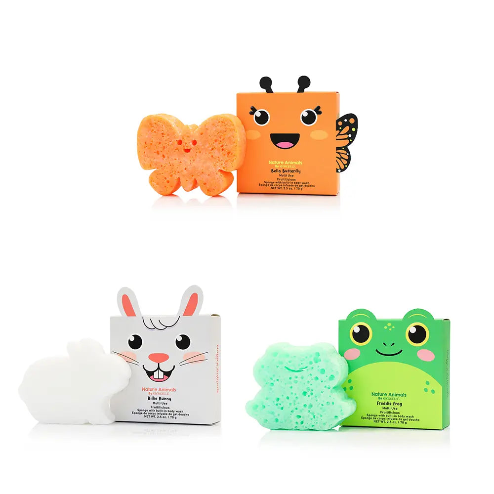 SPONGELLE NATURE ANIMALS