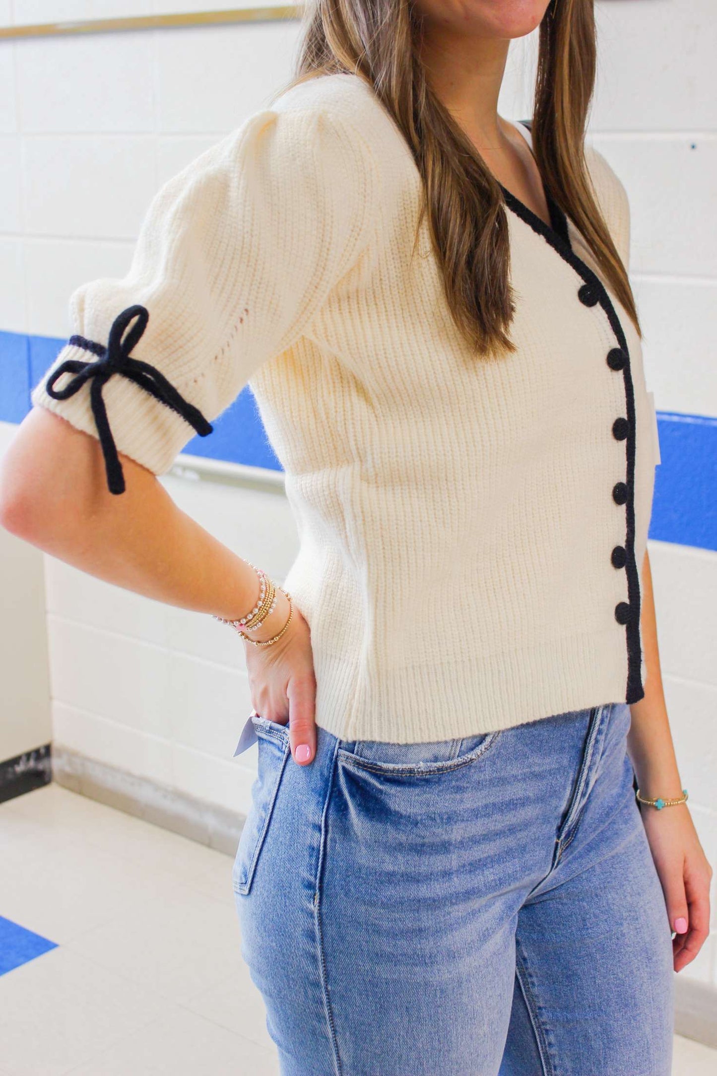 THE KINSLEY BOW TOP