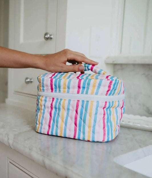 KATYDID MULTI COLORED STRIPES BAG