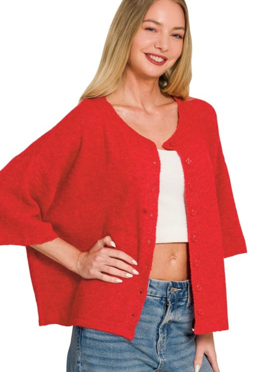 RED HOT CARDIGAN