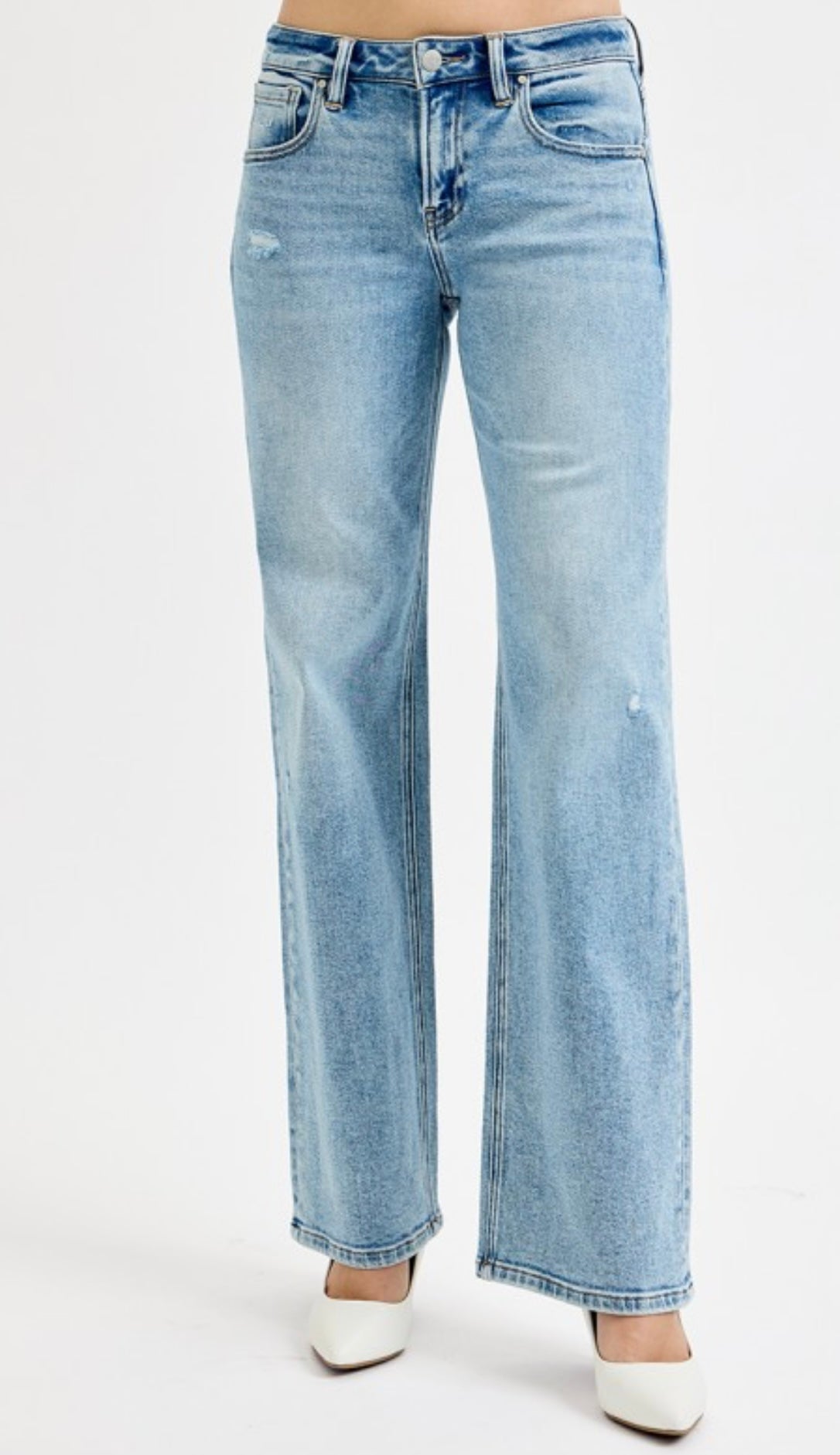 JEAN-IUS STYLE LOW RISE JEANS