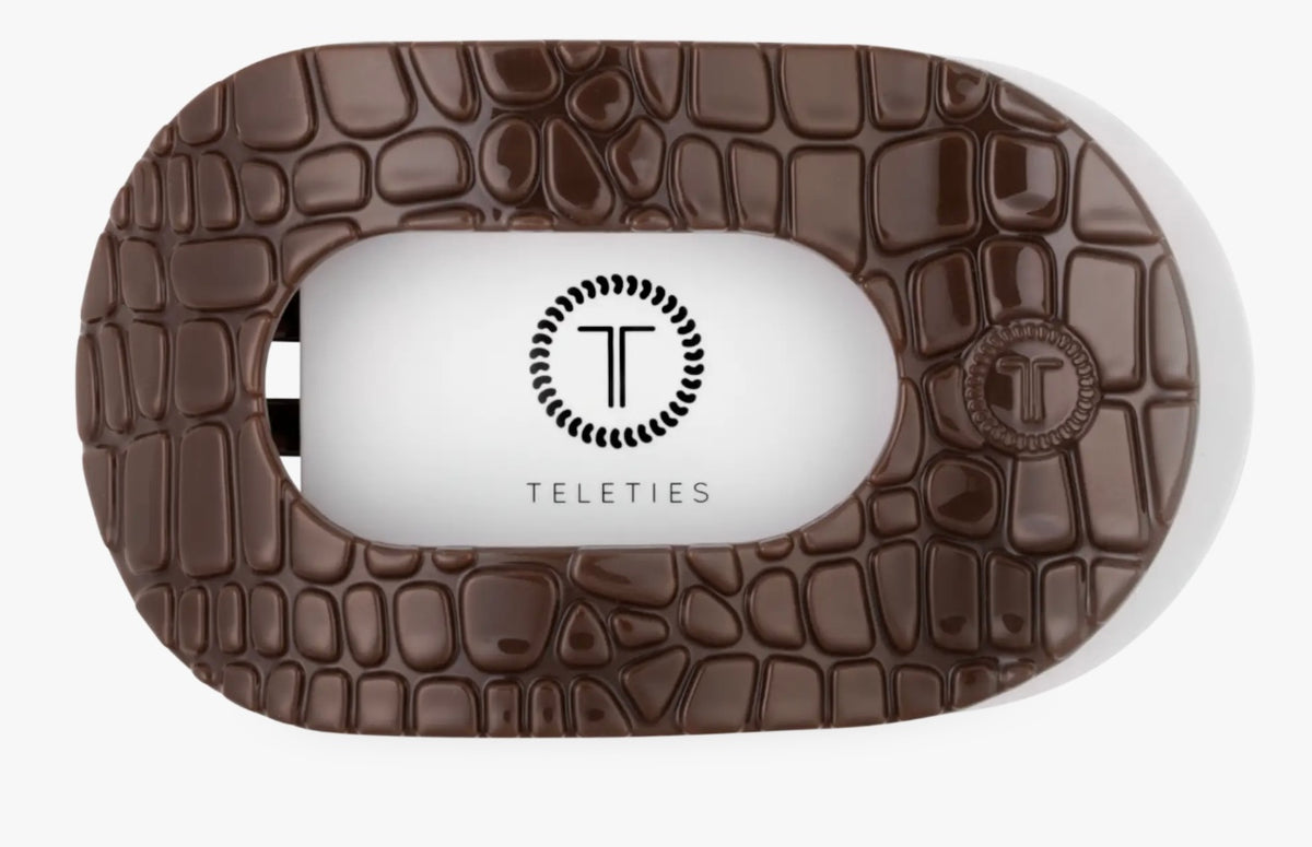 TELETIE - SMALL FLAT ROUND CLIP