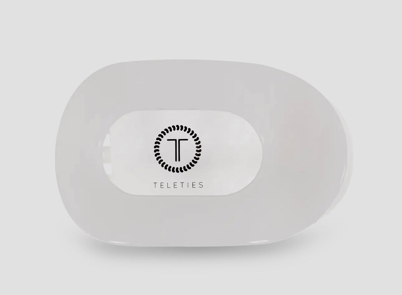 TELETIES - MEDIUM FLAT ROUND CLIP