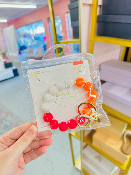 DARLING EFFECT SILICONE KEYCHAIN