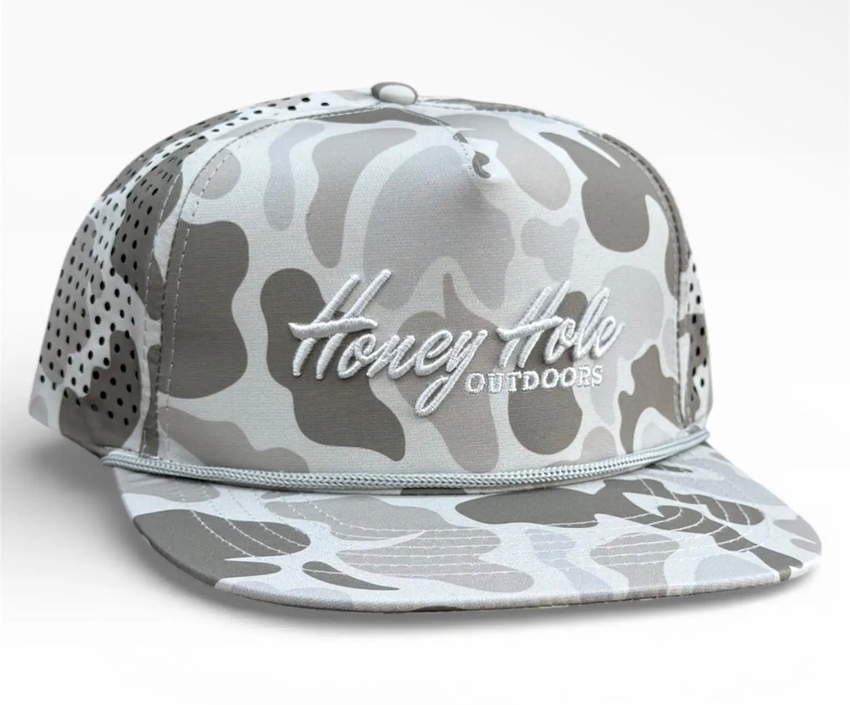 GREY CAMO ROPE HAT