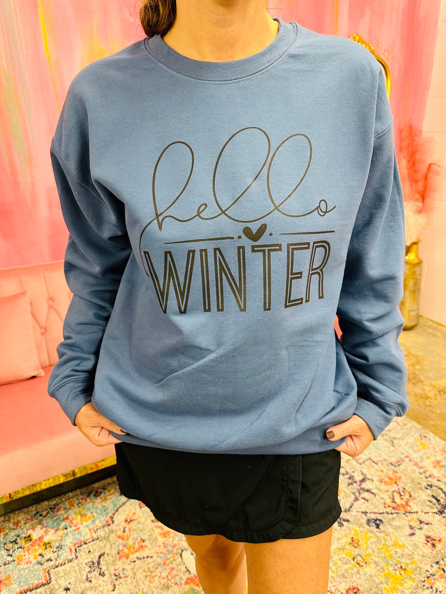 HELLO WINTER SWEATSHIRT